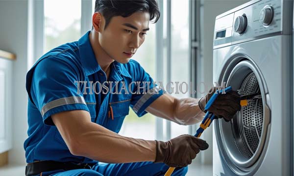 sửa máy giặt bị rò nước