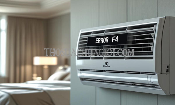 sửa máy lạnh electrolux lỗi f4