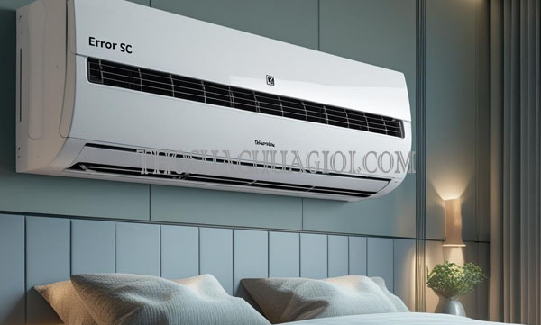 sửa máy lạnh electrolux lỗi sc