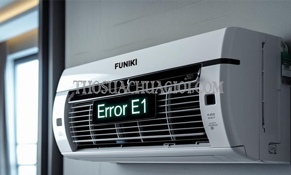 sửa máy lạnh funiki lỗi e1