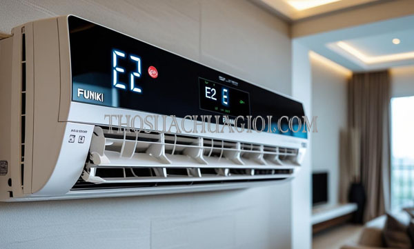 sửa máy lạnh funiki lỗi e2