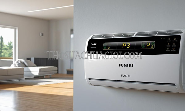 sửa máy lạnh funiki lỗi p3
