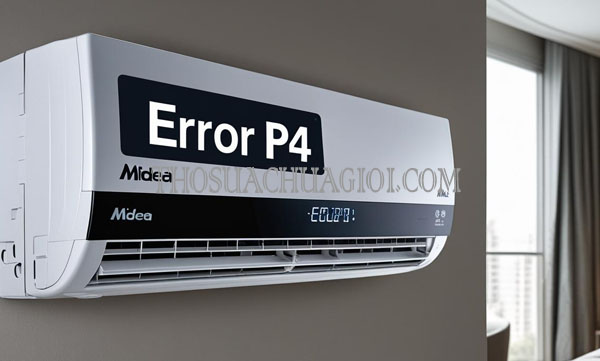 sửa máy lạnh midea lỗi p4