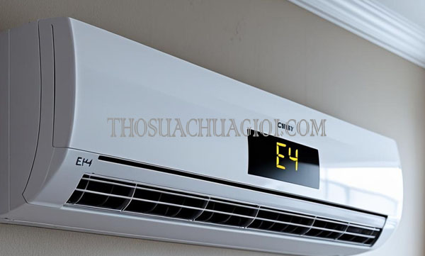 Lỗi E4 máy lạnh Samsung và cách xử lý chính xác