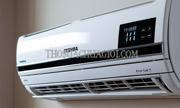 sửa máy lạnh toshiba báo lỗi 11