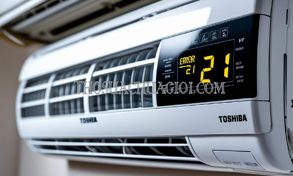 Lỗi 21 máy lạnh Toshiba cách khắc phục nhanh nhất