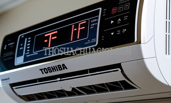 sửa máy lạnh toshiba báo lỗi 7f
