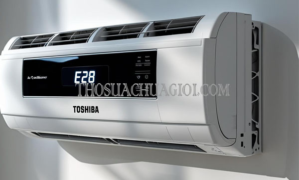 sửa máy lạnh toshiba báo lỗi e28