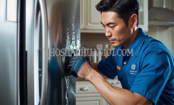 Tủ lạnh bị chảy nước là do đâu? Nguyên nhân và cách khắc phục