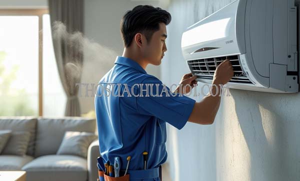 Thợ sửa máy lạnh phường Hiệp Tân cũ 30 phút đến nơi