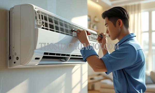 thợ sửa máy lạnh xã tân thới nhì