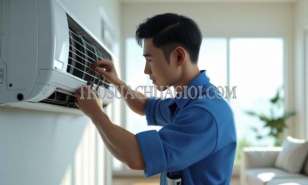 thợ sửa máy lạnh xã tân xuân tại nhà