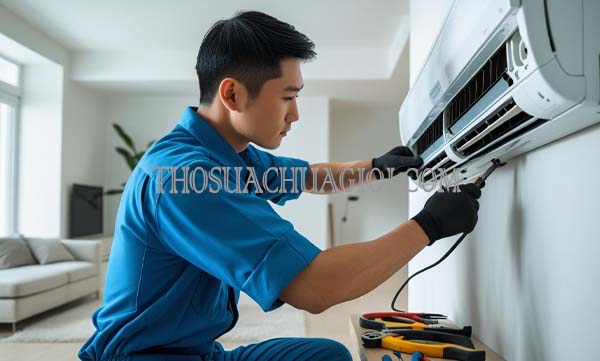 thợ sửa máy lạnh xã tân xuân