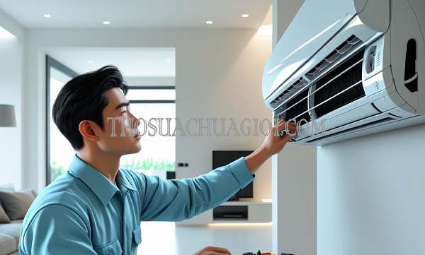 Thợ sửa máy lạnh xã Thới Tam Thôn cũ làm việc 24/7