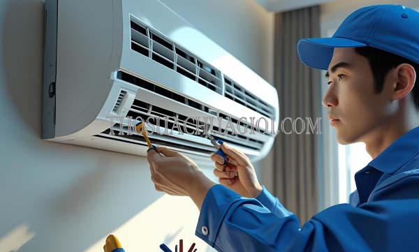 thợ sửa máy lạnh xã thới tam thôn tại nhà 