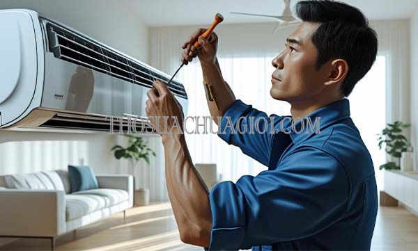 thợ sửa máy lạnh xã thới tam thôn