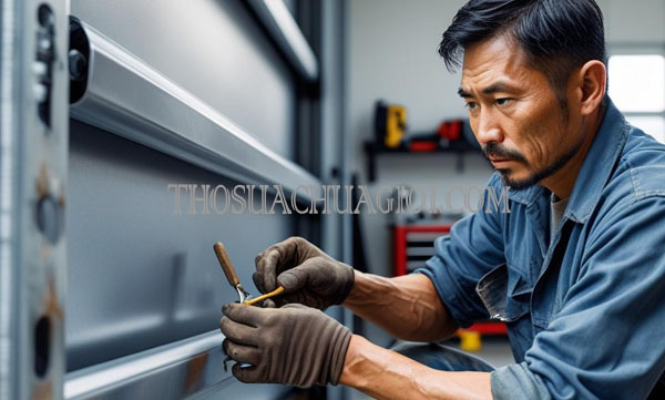 Thợ sửa cửa cuốn phường An Lợi Đông cũ giá rẻ 15 phút đến nơi
