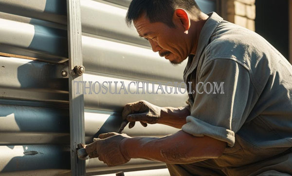 Thợ sửa cửa cuốn phường Bình Thọ cũ giá rẻ và uy tín