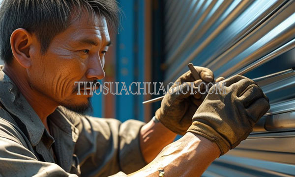 Thợ sửa cửa cuốn phường Linh Đông cũ giá rẻ 15 phút đến nơi