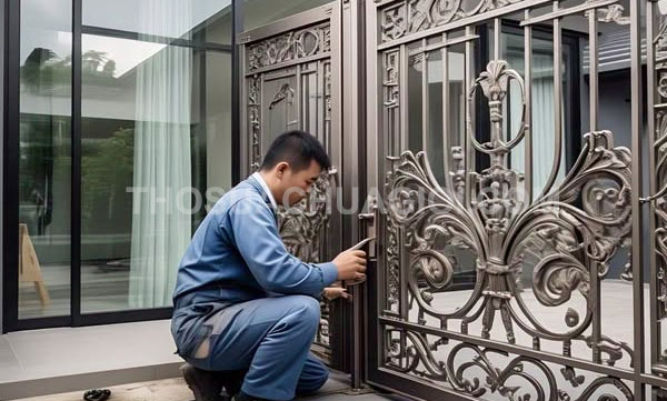 Thợ sửa cửa sắt tại Dĩ An giá rẻ 15 phút có mặt tận nhà