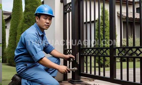 Thợ sửa cửa sắt Phường Đông Hòa mới tại nhà gọi 30 phút có thợ