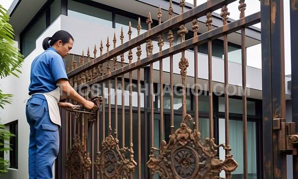 Thợ sửa cửa sắt Phường Lái Thiêu