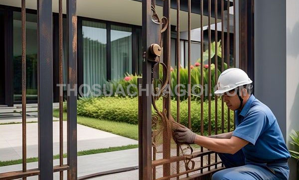 Thợ sửa cửa sắt phường Linh Xuân