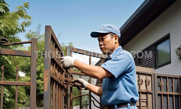 Thợ sửa cửa sắt phường Phước Long