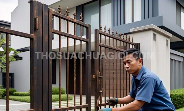 Thợ sửa cửa sắt phường Sài Gòn