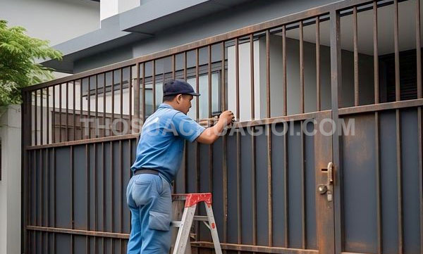 Thợ sửa cửa sắt phường Tân Mỹ