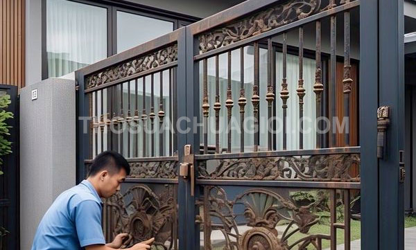 Thợ sửa cửa sắt phường Tân Thuận