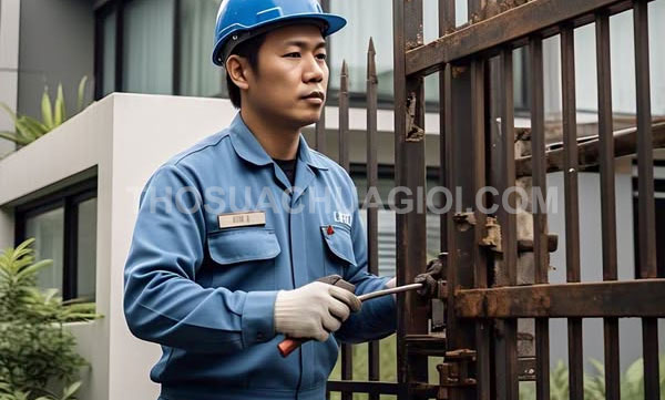 thợ sửa cửa sắt tại phường Bình Hưng Hòa