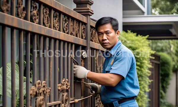 Thợ sửa cửa sắt tại phường Bình Trị Đông
