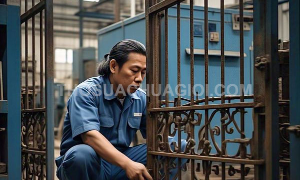 Thợ sửa cửa sắt phường Cát Lái mới tại nhà gọi 30 phút có thợ