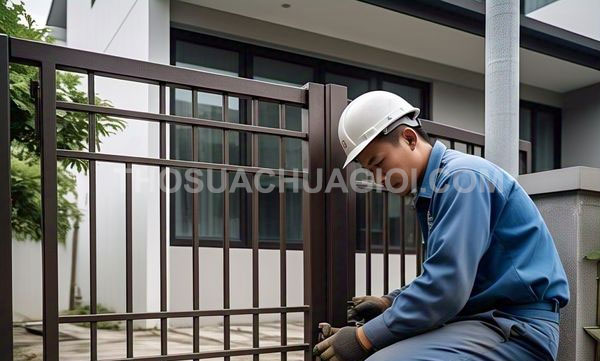 Thợ sửa cửa sắt tại phường Cầu Ông Lãnh