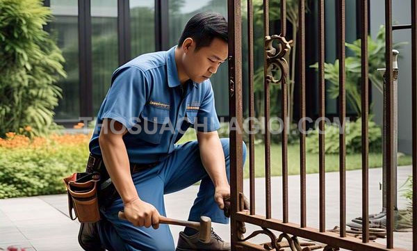 Thợ sửa cửa sắt tại phường Long Bình