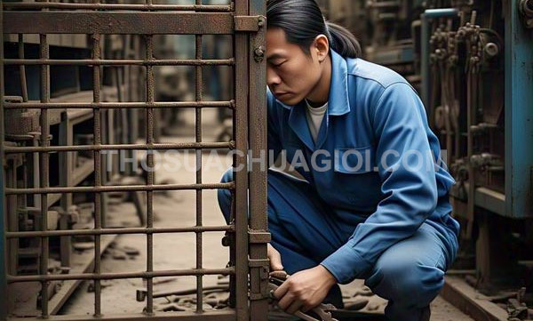 Thợ sửa cửa sắt tại phường Long Trường