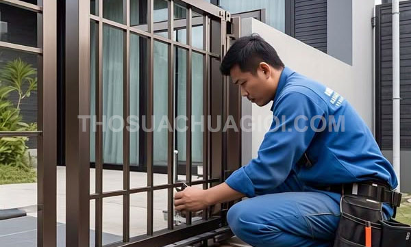 Thợ sửa cửa sắt tại phường Phú Thạnh