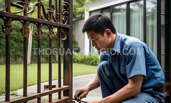 thợ sửa cửa sắt tại phường Phú Thọ Hòa
