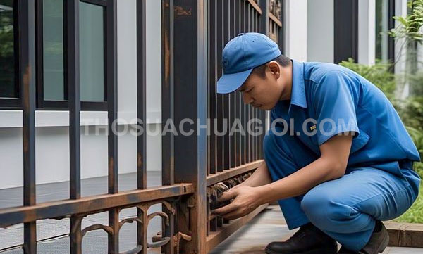 Thợ sửa cửa sắt tại phường Phước Long
