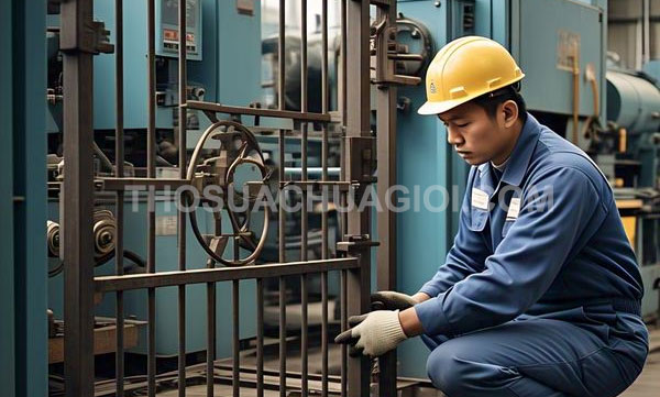 Thợ sửa cửa sắt tại phường Tân Định