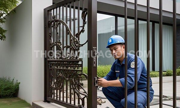 Thợ sửa cửa sắt tại phường Tân Mỹ