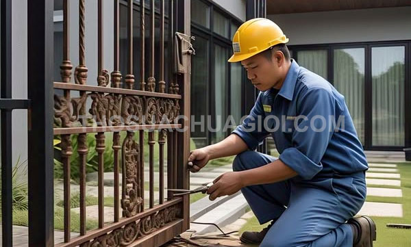 thợ sửa cửa sắt tại phường Tân Sơn Nhì