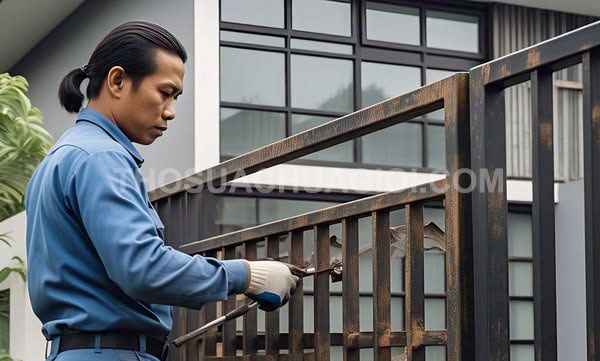 Thợ sửa cửa sắt tại phường Tân Tạo