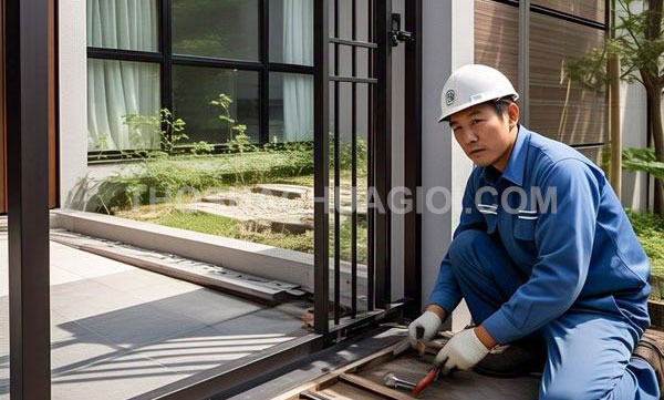 Thợ sửa cửa sắt tại phường Tân Thuận