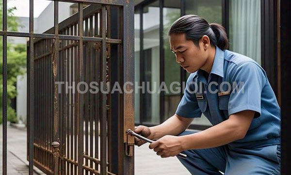 thợ sửa cửa sắt tại phường Trung Mỹ Tây