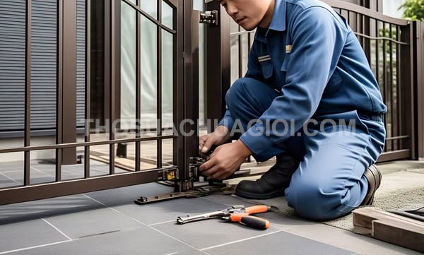 Thợ sửa cửa sắt tại Xã An Nhơn Tây