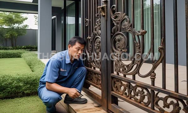 Thợ sửa cửa sắt Xã Tân An Hội mới có thợ nhanh 25 phút tại nhà