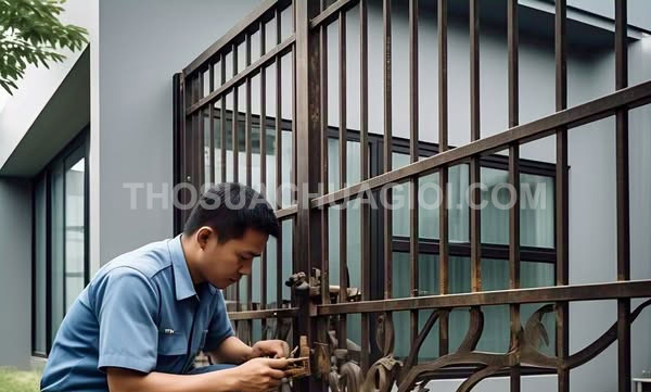 Thợ sửa cửa sắt Xã Đông Thạnh mới chỉ 25 phút thợ đến tận nhà