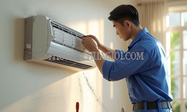 thợ sửa máy lạnh phường tân thành tại nhà